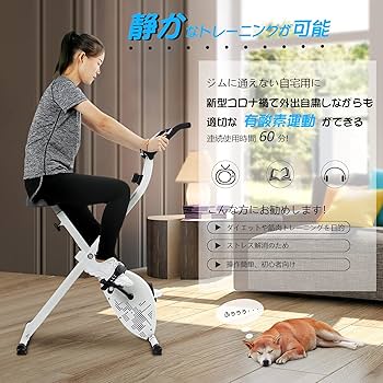 AKNIOエアロバイク Amazon.co.jp: AKNIO エアロマグネティックバイク フィットネス